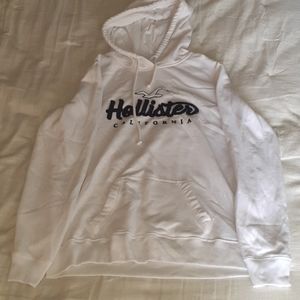 Hollister logo hoodie